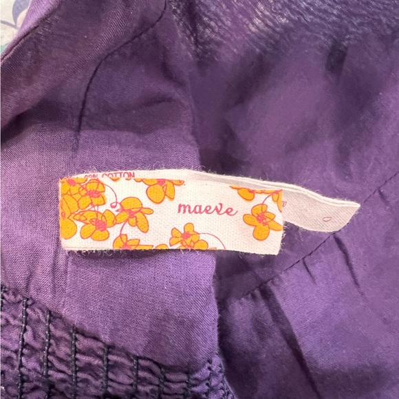 Maeve Skoura Idyll Maxi Dress Silk Blend Halter Novelty Print Whimsical Boho 0 - Picture 5 of 8